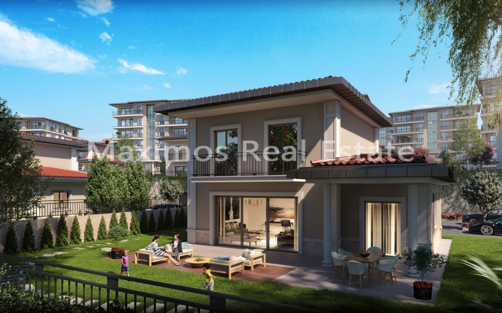 Modern Sea View Villas Offering Family Living and Investment Value in Beylikduzu – kitchen area (image 3)
