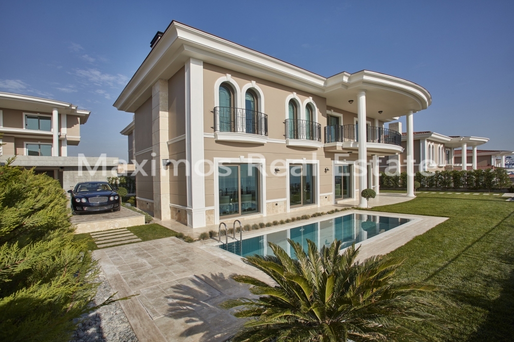 Modern Sea View Villas Offering Family Living and Investment Value in Beylikduzu – living room (image 2)