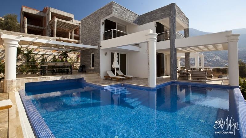 Sea View Luxury Villa for Sale in Kalkan – living room (image 2)