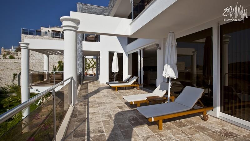 Sea View Luxury Villa for Sale in Kalkan – terrace (image 7)