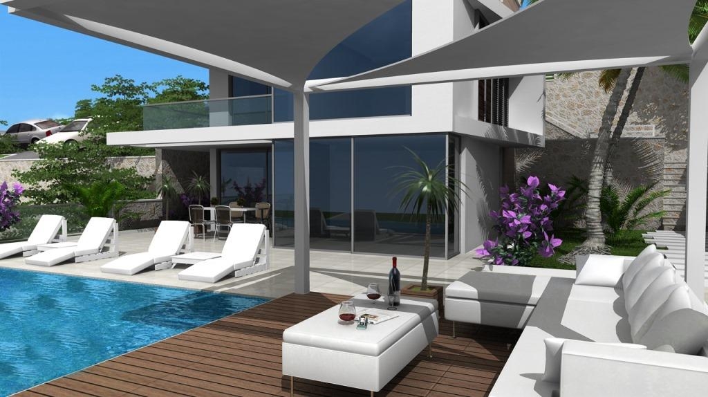 Sea View Private Villa for Sale in Kalkan – coastal view (image 13)
