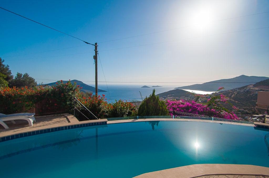 Furnished Sea View Luxury Villa for Sale in Kalkan - Kalkan - kalkan