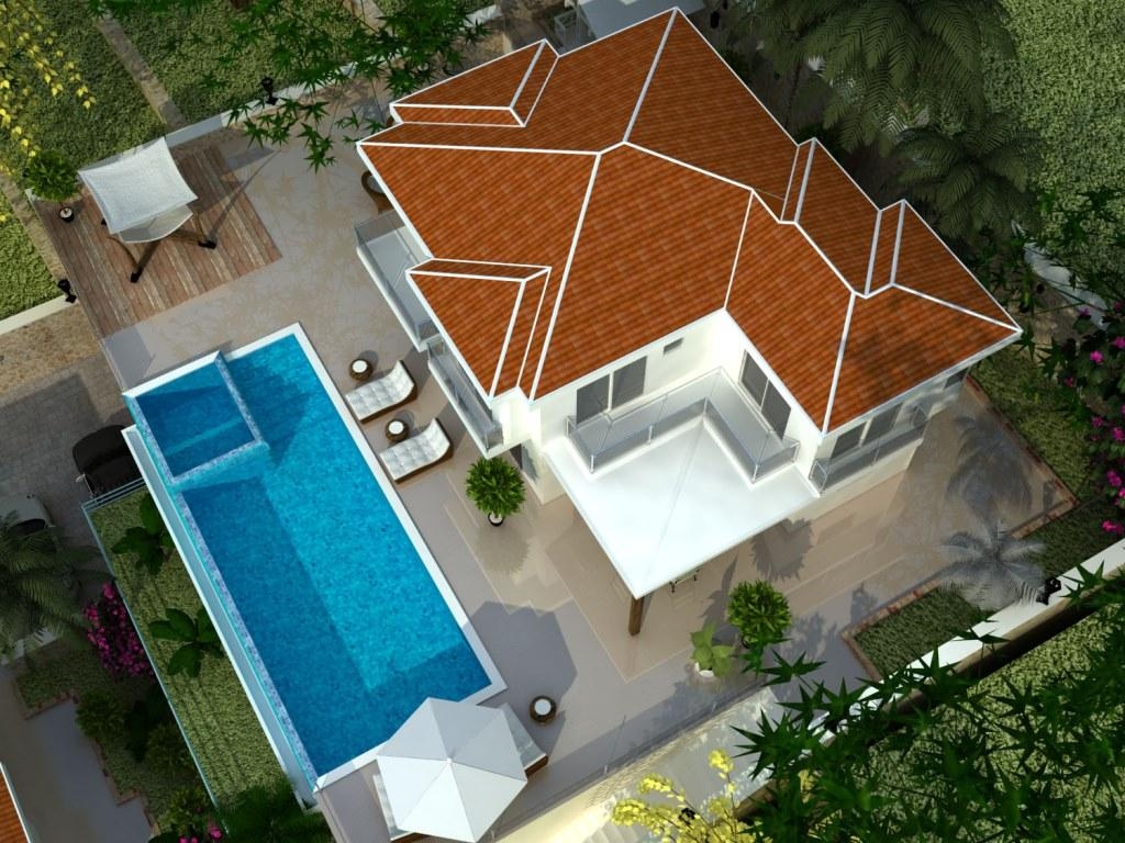 Brand New Furnished Villa for Sale in Kas with Sea View – sea view (image 12)