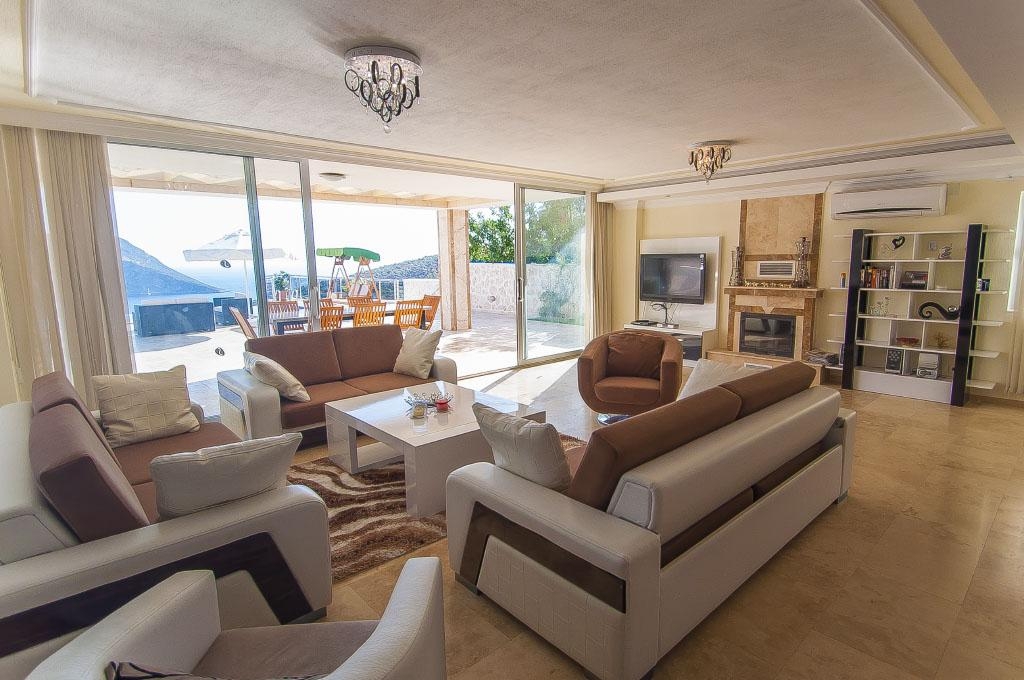 Ultra Luxury Sea View Villa with Infinity Pool in Kalkan – property overview (image 14)