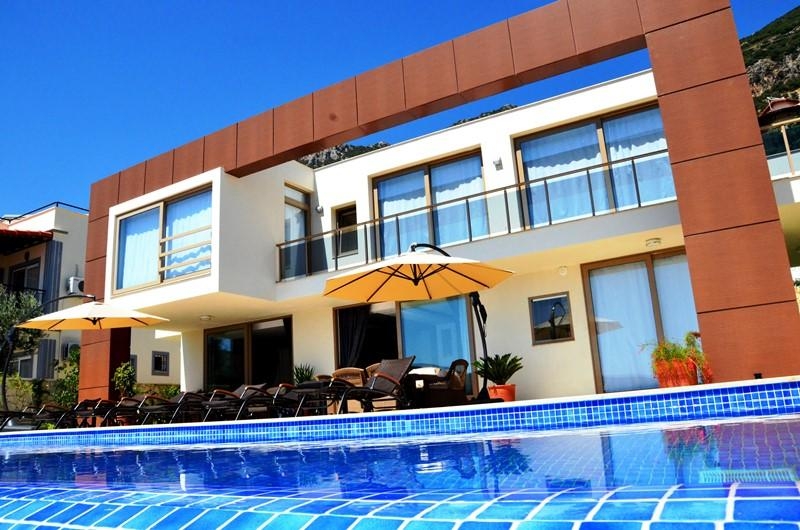 Luxury Sea View Villa for Sale in Kalkan – living room (image 2)