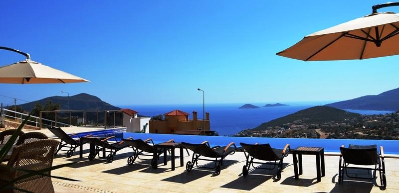 Luxury Sea View Villa for Sale in Kalkan – terrace (image 7)