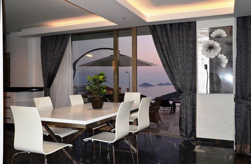 Luxury Sea View Villa for Sale in Kalkan – kitchen area (image 21)