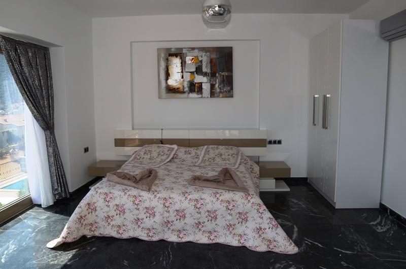 Luxury Sea View Villa for Sale in Kalkan – guest room (image 17)