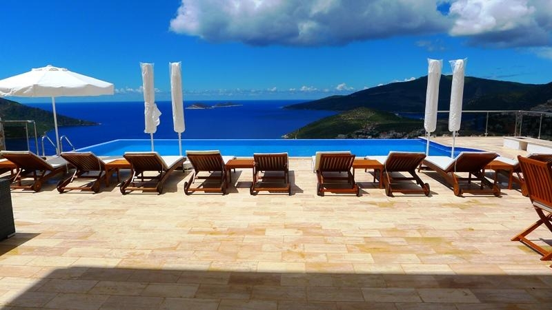 Luxury Sea View House with Private Pool in Kalkan – bedroom (image 4)