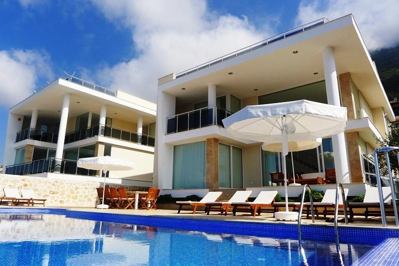 Furnished Luxury Sea View Villa for Sale in Kalkan – living room (image 2)
