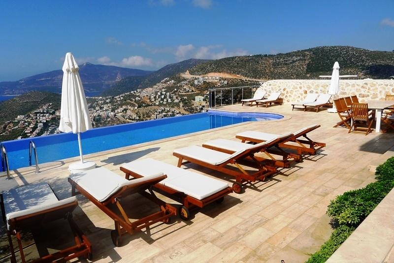 Furnished Luxury Sea View Villa for Sale in Kalkan – dining area (image 6)