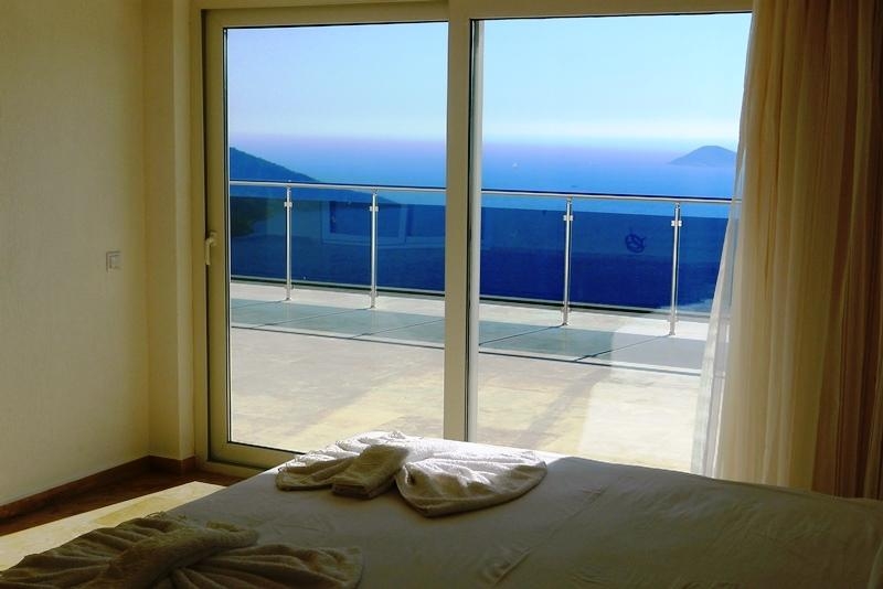 Furnished Luxury Sea View Villa for Sale in Kalkan – exterior view (image 19)