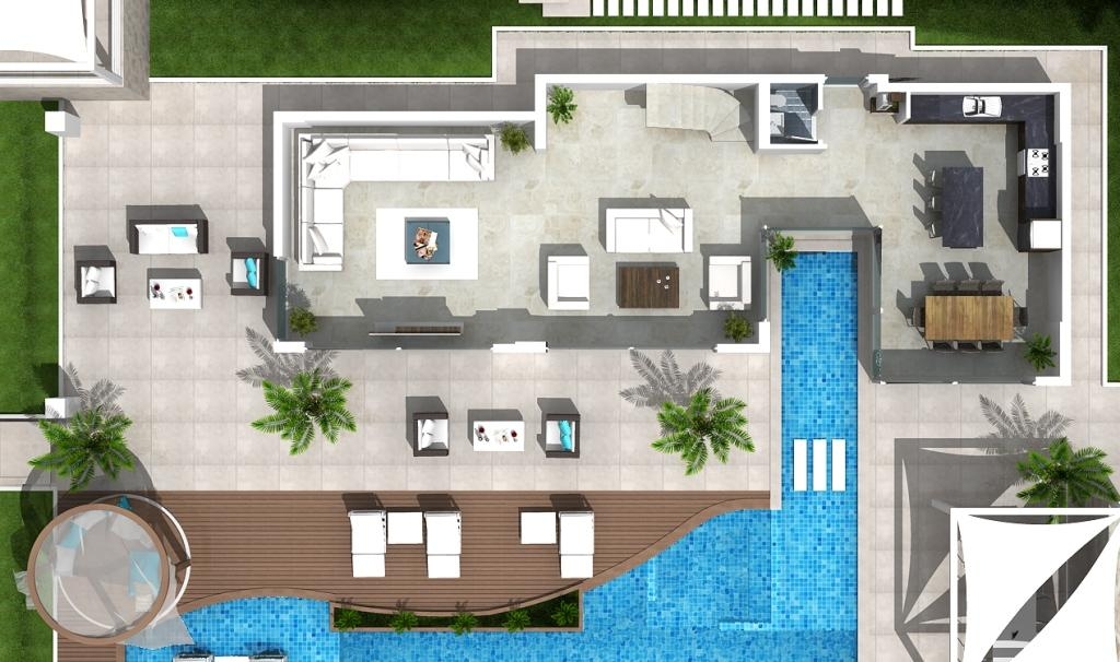 Ultra Luxury Sea View Villa for Sale in Kalkan – sea view (image 12)