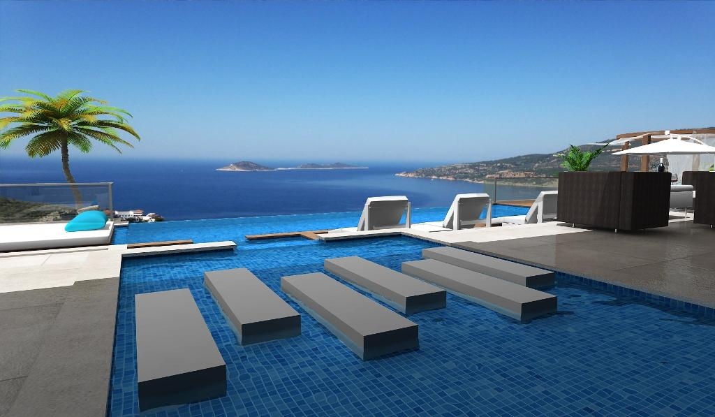 Ultra Luxury Sea View Villa For Sale In Kalkan - Kalkan - kalkan