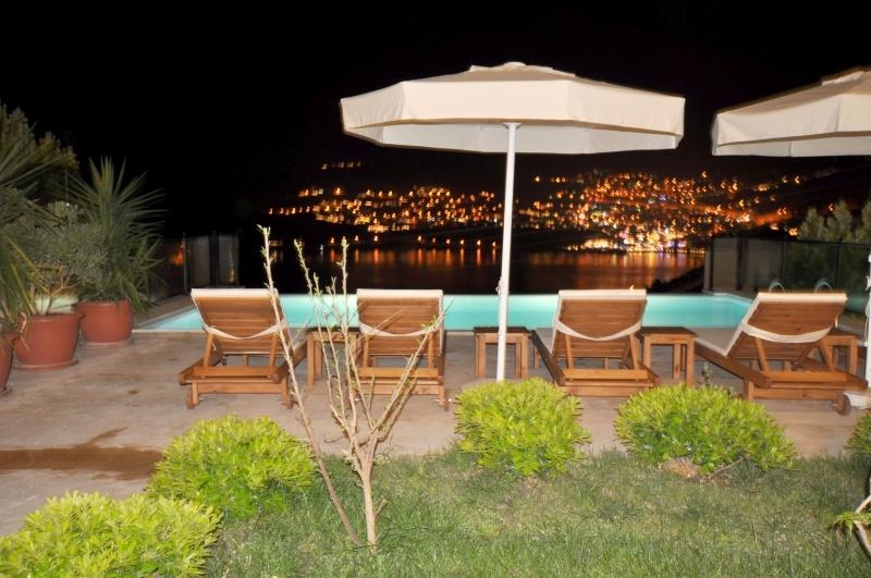 Sea View Villa with Private Pool for Sale in Kalkan – garden view (image 8)
