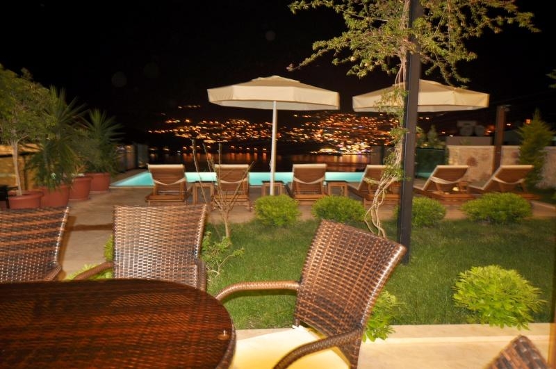 Sea View Villa with Private Pool for Sale in Kalkan – pool area (image 27)