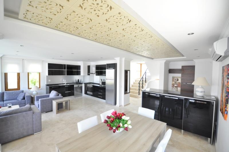 Sea View Villa with Private Pool for Sale in Kalkan – balcony (image 28)
