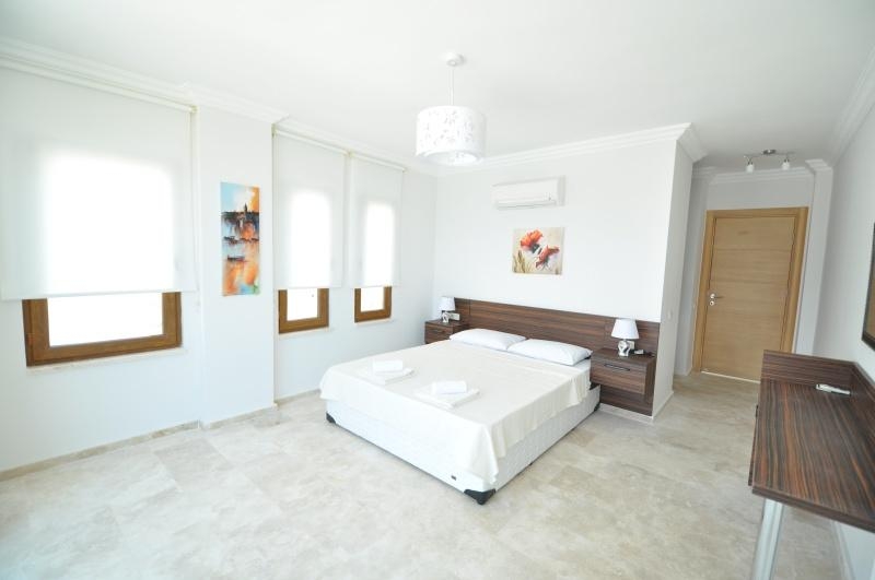 Sea View Villa with Private Pool for Sale in Kalkan – bathroom (image 23)