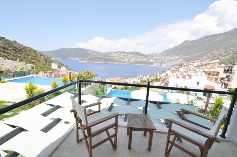 Sea View Villa with Private Pool for Sale in Kalkan – bathroom (image 5)