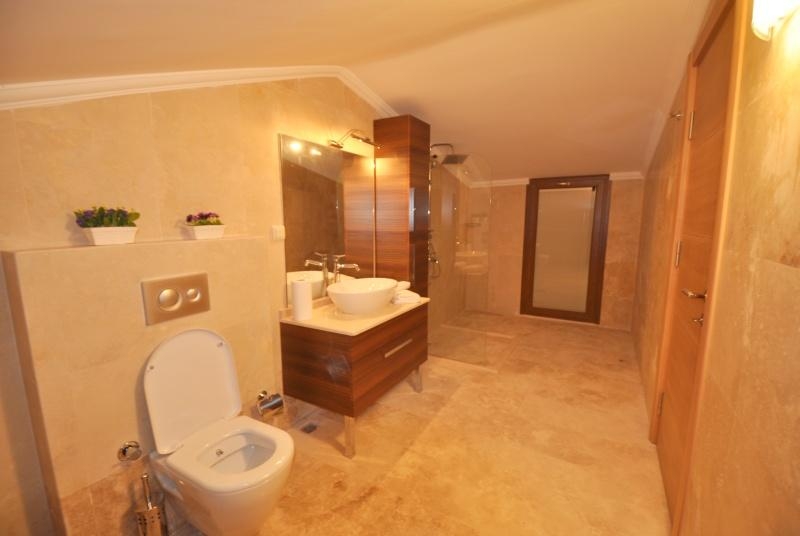Sea View Villa with Private Pool for Sale in Kalkan – master bedroom (image 16)