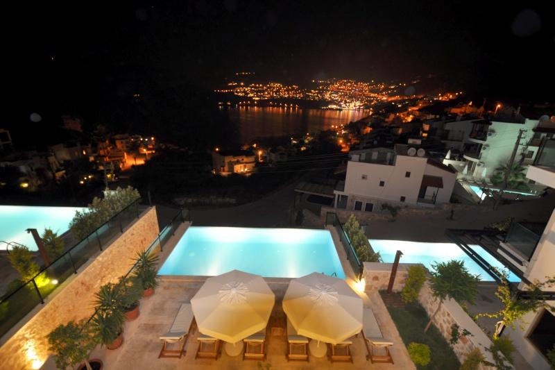 Sea View Villa with Private Pool for Sale in Kalkan – guest room (image 17)