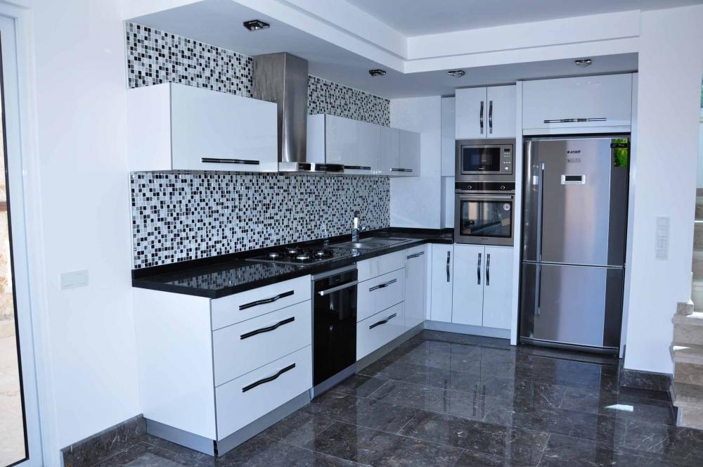 Sea View Villa for Sale in Central Kalkan – garden view (image 8)