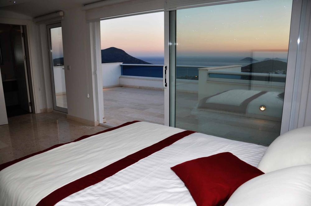 Luxury Sea View Villa for Sale in Kalkan – garden view (image 26)