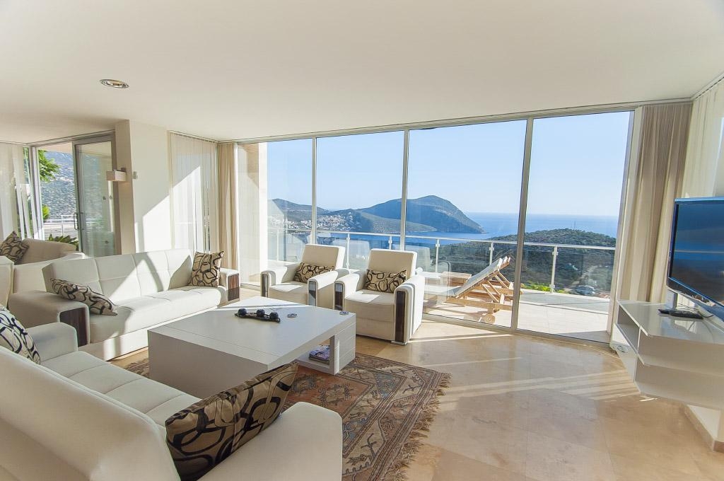 Furnished Luxury Villa for Sale in Kalkan – outdoor space (image 18)