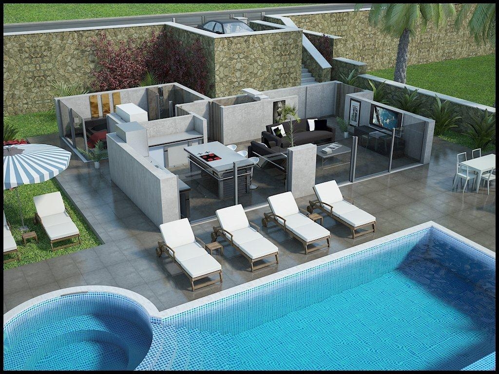 Modern Luxury Villa for Sale in Kalkan – living room (image 2)
