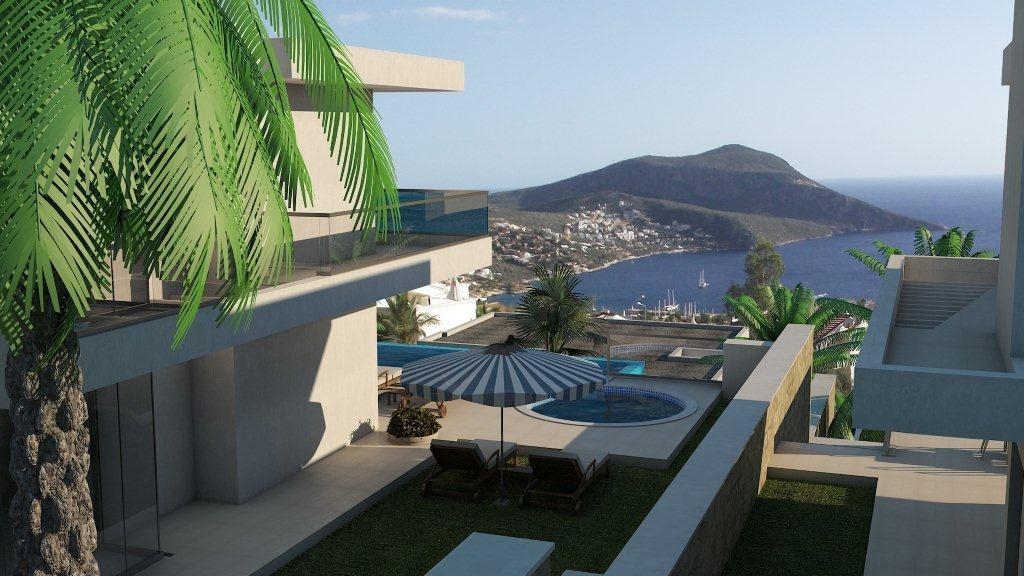 Modern Luxury Villa for Sale in Kalkan – terrace (image 7)