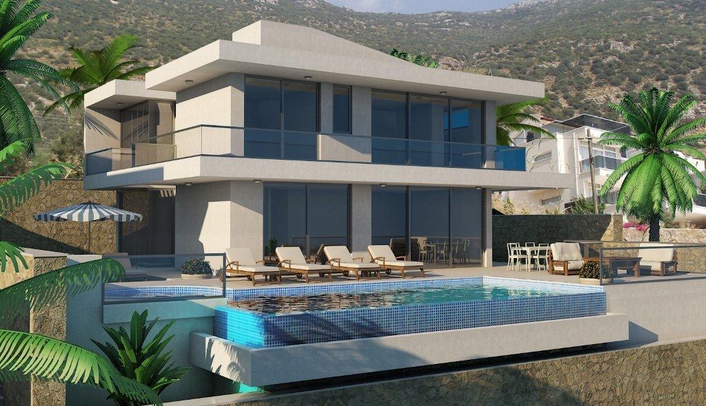 Modern Luxury Villa for Sale in Kalkan – kitchen area (image 3)