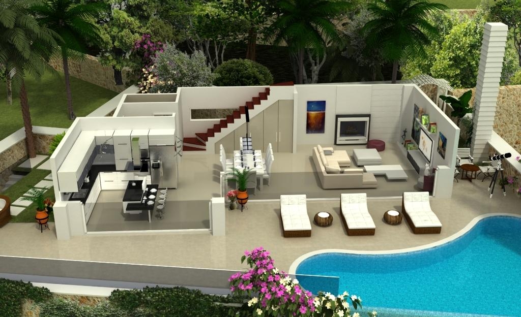 Exclusive Luxury Sea View Property for Sale in Kalkan – kitchen area (image 21)