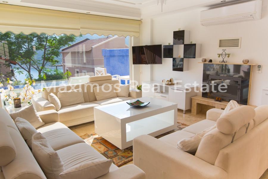 Furnished Luxury Villa for Sale in Kalkan – guest room (image 17)