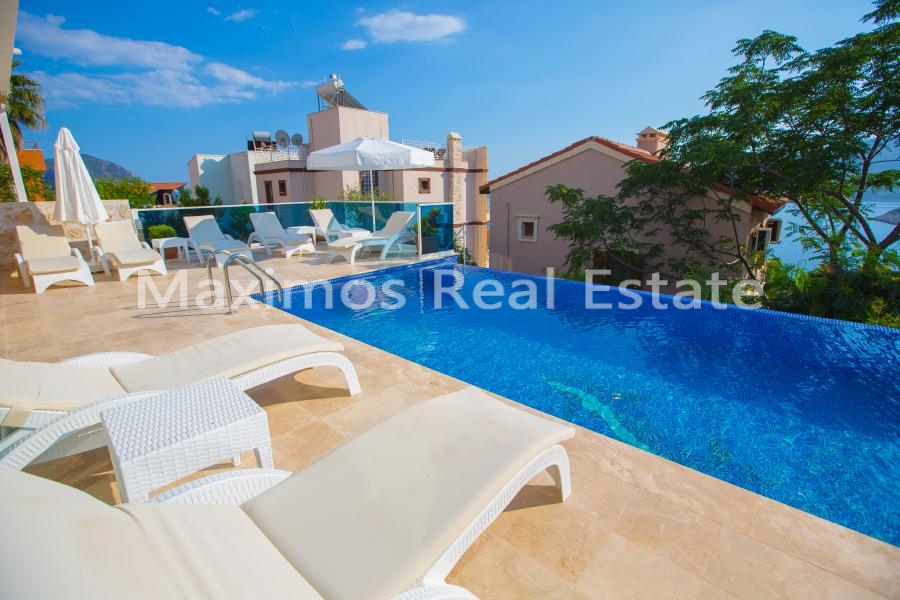 Furnished Luxury Villa for Sale in Kalkan – bedroom (image 4)