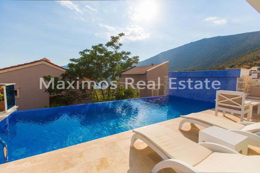 Furnished Luxury Villa for Sale in Kalkan – kitchen area (image 3)