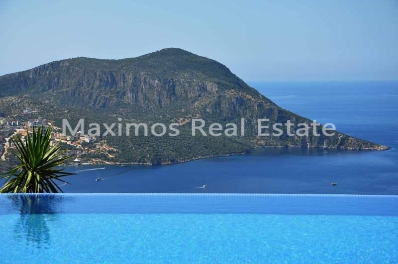 Furnished Sea View House For Sale In Kalkan - Kalkan - kalkan