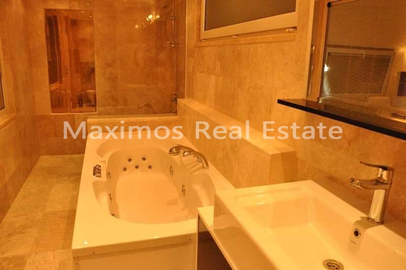 Furnished Sea View House for Sale in Kalkan – entrance (image 33)