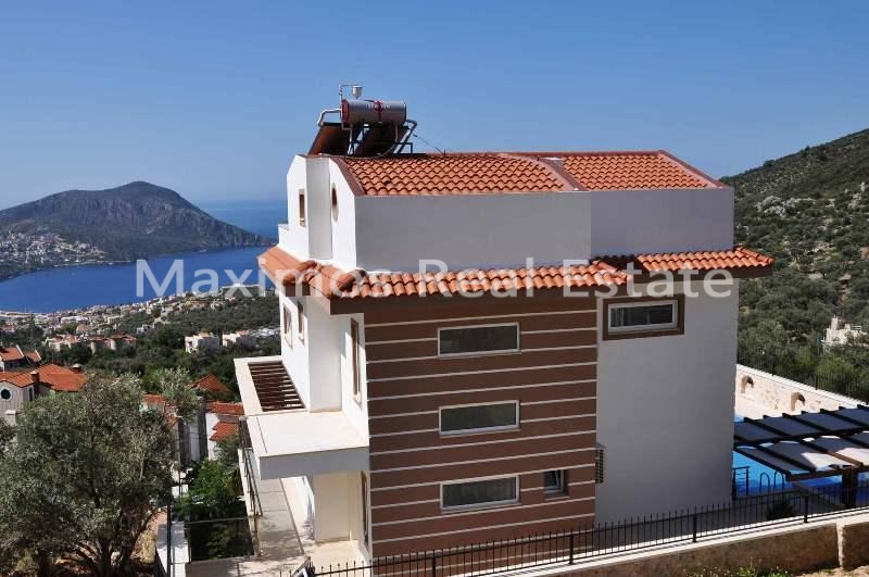 Furnished Sea View House for Sale in Kalkan – sea view (image 12)