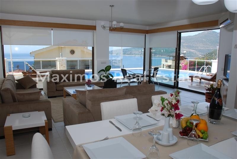 Beautiful Sea View Villa for Sale in Kalkan – entrance (image 15)