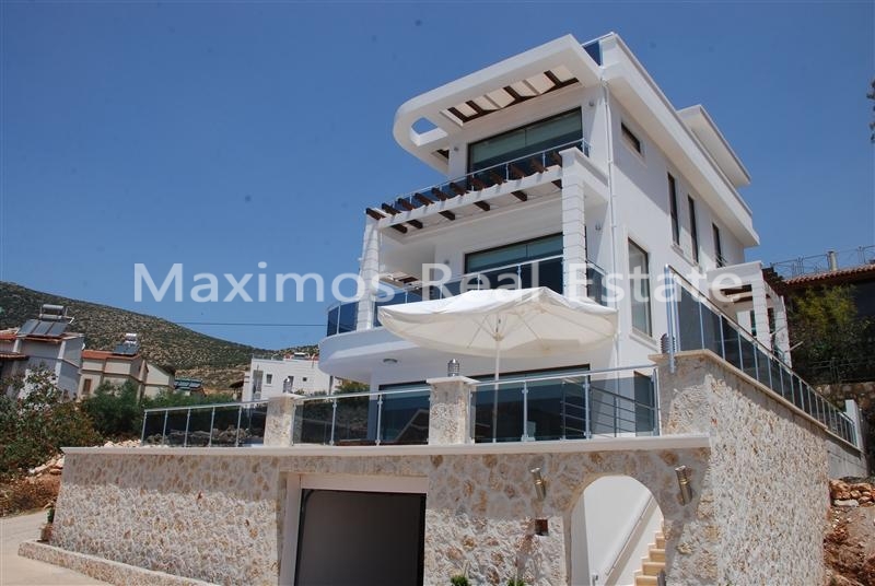 Beautiful Sea View Villa for Sale in Kalkan – kitchen area (image 3)