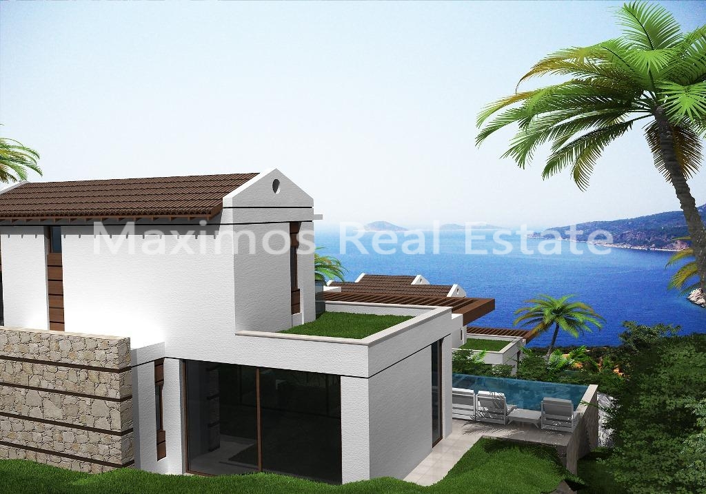 Ultra Luxury Sea View Villa with Private Pool in Kalkan – bedroom (image 4)