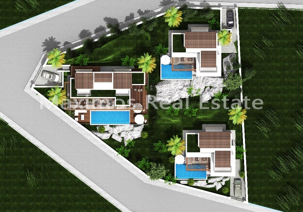 Exterior space demonstrating investment positioning through pool design