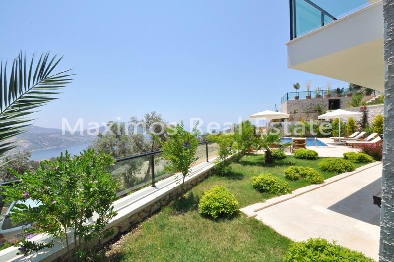 Luxury Sea View House for Sale in Kalkan – bedroom (image 4)