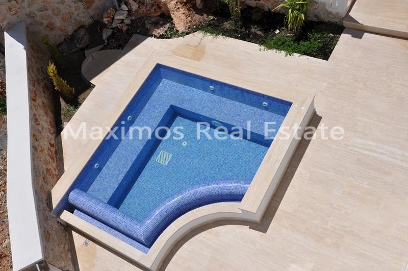 Exclusive Luxury Sea View Villa Near the Beach in Kalkan – garden view (image 8)