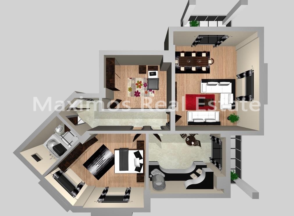 Property for Sale in Side Turkey – balcony (image 10)