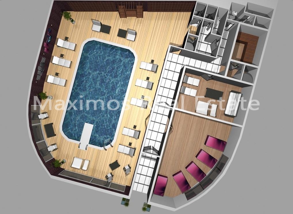 Property for Sale in Side Turkey – terrace (image 7)