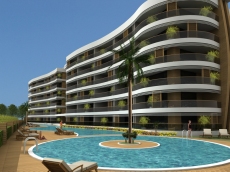 Modern Sea View Apartments in Alanya – living room (image 2)