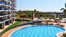 Luxury Apartments for Sale in Alanya Residential Areas – pool area (image 9)