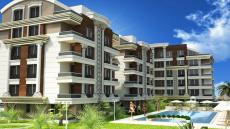 Modern Apartment Project with Pool in Antalya Konyaalti – living room (image 2)