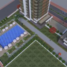 apartment with residential in Antalya